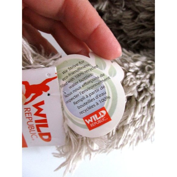 Wild Republic Cuddlekins Three-Toed Sloth 18" - Plush Stuffed Animal - New W Tag - Picture 7 of 10